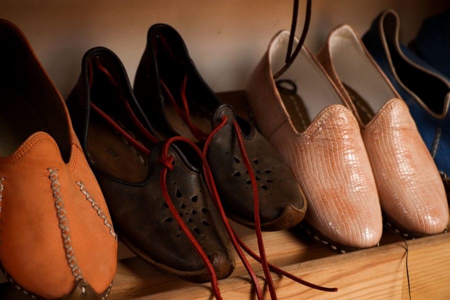 Footwear and leather