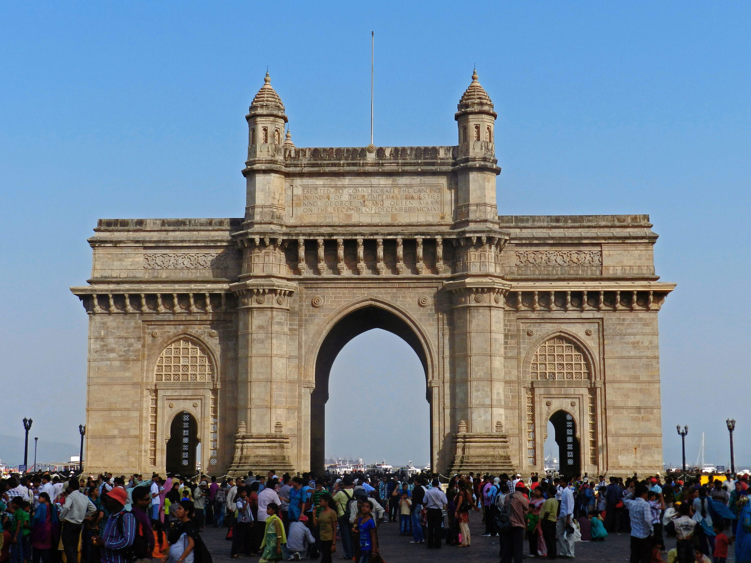 Enter India once — Gateway of India
